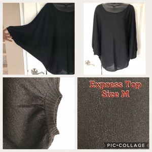 Black Sparkle Express Dolman
